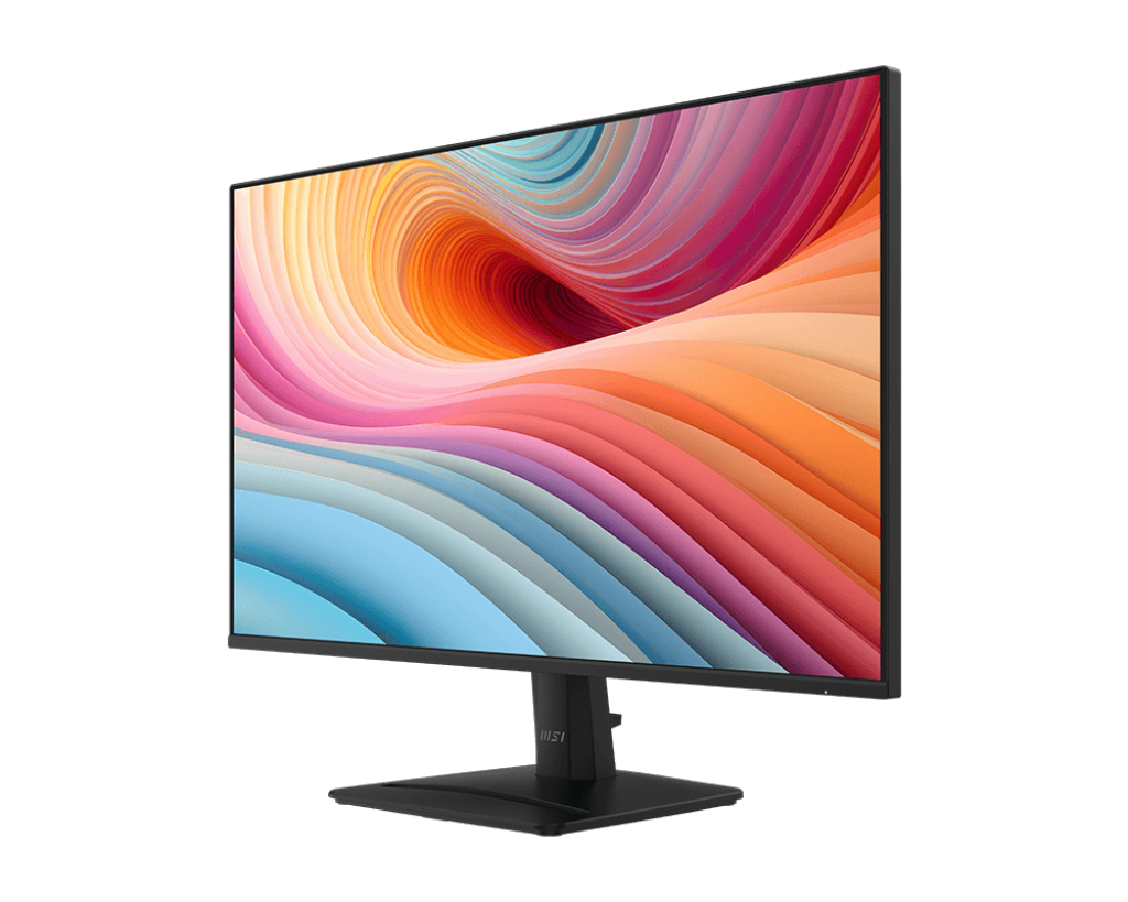 MSI MSI PRO MP275 E2 27-inch IPS 1920 x 1080 (FHD) Gaming and  Office Monitor, 120Hz, Free-Synch, HDMI, DisplayPort, VGA Port, VESA Mountable, Tilt, Speaker, 4-Side Slim Bezel 1ms, Black  9S6-3PD3CM-0519S6-3PD3CM-051 - thumbnail 5