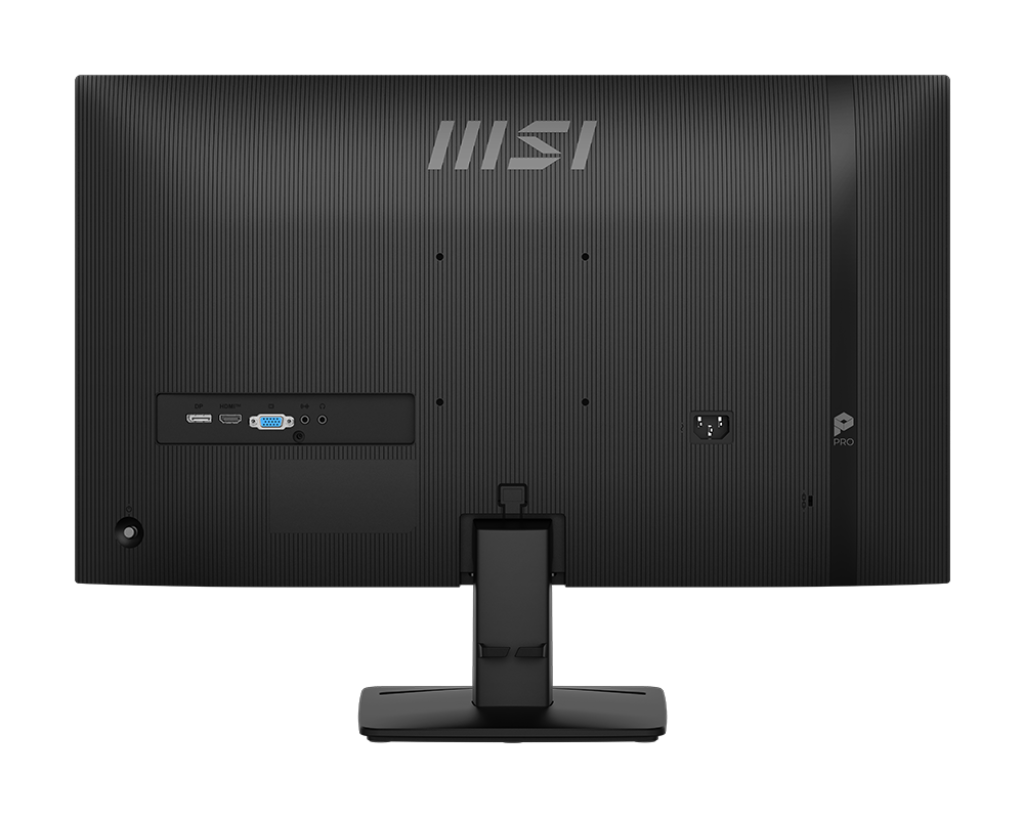 MSI MSI PRO MP275 E2 27-inch IPS 1920 x 1080 (FHD) Gaming and  Office Monitor, 120Hz, Free-Synch, HDMI, DisplayPort, VGA Port, VESA Mountable, Tilt, Speaker, 4-Side Slim Bezel 1ms, Black  9S6-3PD3CM-0519S6-3PD3CM-051 - thumbnail 4
