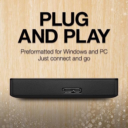 Seagate Seagate Expansion Portable 2TB External Hard Drive HDD - 2.5 Inch USB 3.0, for Mac and PC with Rescue Services. - thumbnail 3