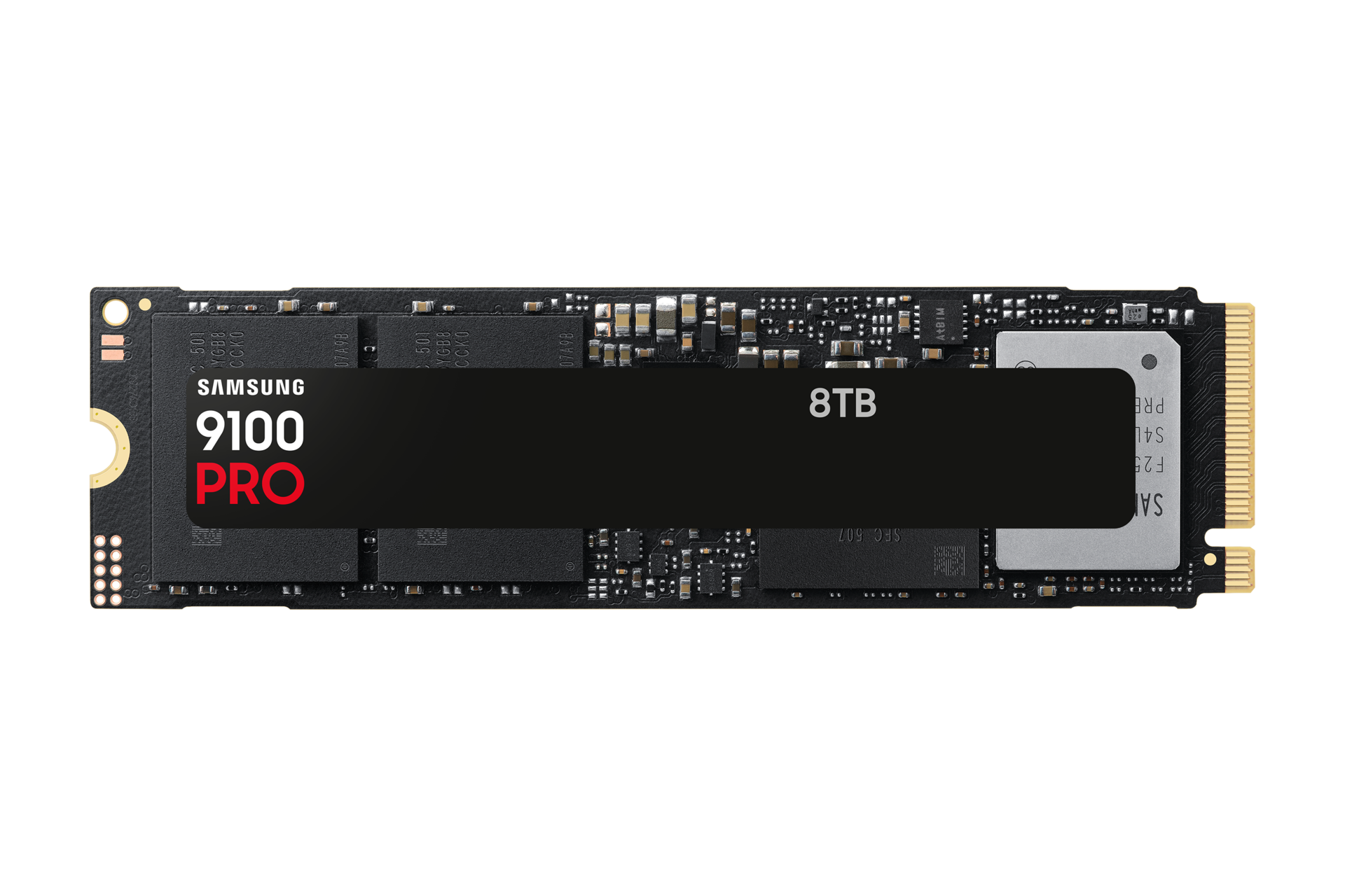 Samsung 9100 PRO 8TB NVMe M.2 SSD, PCIe 5.0 x4, Up to 14,800 MB/s, NVMe 2.0, 8GB LPDDR4X Cache, 4,800 TBW, Black | MZ-VAP8T0BW – Buy Online