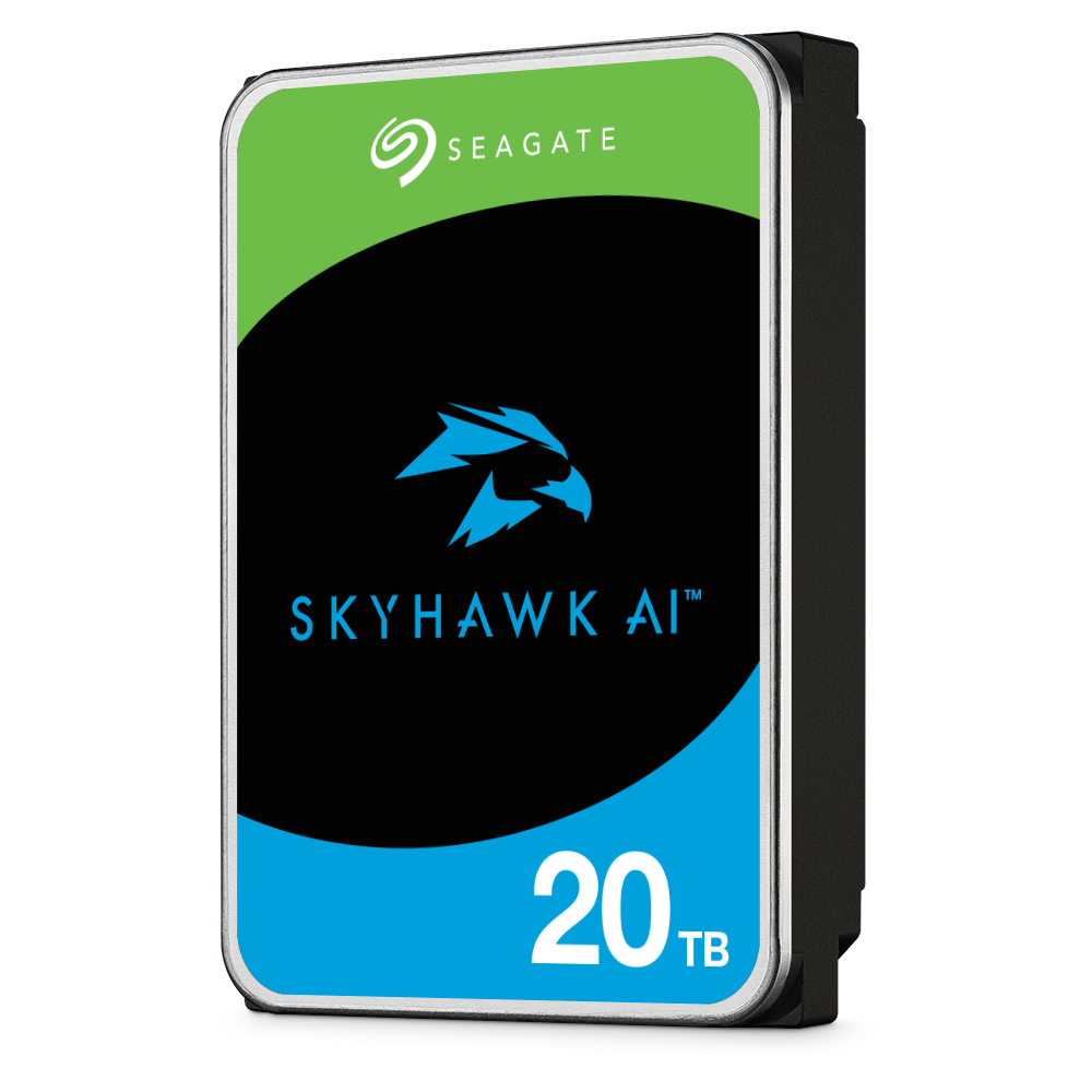 Seagate SkyHawk AI 20TB Surveillance Internal Hard Drive, SATA 6Gb/s, AI-Optimized, 24/7 DVR/NVR Storage – ST20000VE003 thumbnail 3