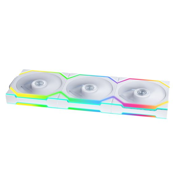 Lian Li UNI FAN SL Wireless 120 Reverse Blade White 3-Pack