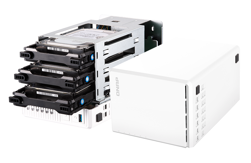 QNAP QNAP TS-364 - 4GB 3BAY NAS STORAGE 1 2*M.2,HDMI,RJ45, |EAN 4711103080368, |UPC885022022717 - thumbnail 2