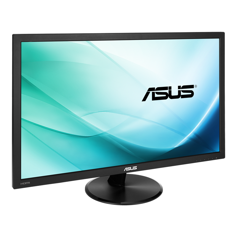 Asus ASUS VP228HE 21.5" Full HD Gaming Monitor, 1ms Response Time, 60Hz, HDMI & D-Sub (VGA), ASUS Eye Care| 90LM01K0-B0A170 - product view 1 of 4
