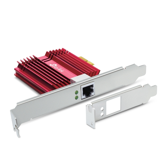tp-link TX401 10 Gigabit PCI Express Network Adapter, 1?? PCI Express 3.0 x4, 1?? RJ45 Gigabit/Megabit Port  – Buy Online